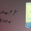 Safar e Arab Aur Hajj Baitullah by Syed Abul Ala Maududi Urdu Book Cover